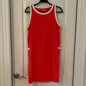 Lou & Grey Red Sleeveless Dress